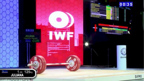 IWF World Championships M 94kg D Session Snatch