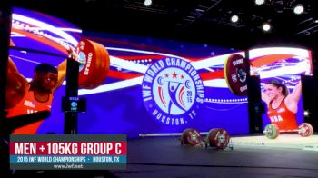 IWF World Championships M 105+kg C Session Snatch