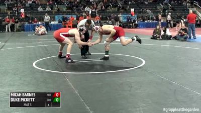 174lbs Match Brian Realbuto (Cornell) vs. Micah Barnes (Nebraska)