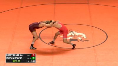 197lbs Match Jordan Rogers (OSU) vs. Brett Pfarr (MINN)