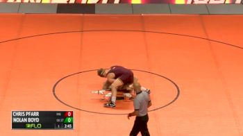 184lbs Match Nolan Boyd (OSU) vs. Chris Pfarr (MINN)