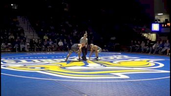 133lbs Match Gary Wayne Harding (OKST) vs Brance Simms (SDSU)