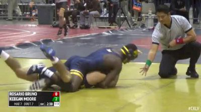 133 Round of 64 Rosario Bruno (Michigan) vs. Keegan Moore (West Virginia)