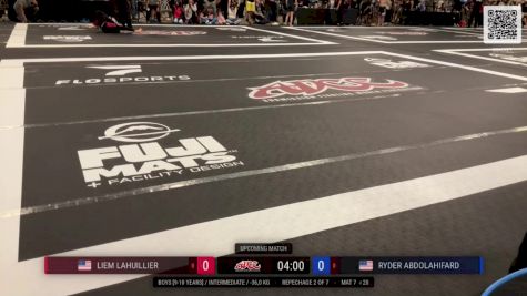 Liem Lahuillier vs Ryder Abdolahifard 2024 ADCC Las Vegas Open