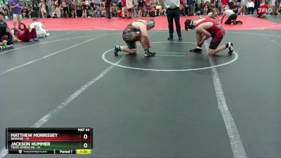 210 lbs Round 3 (10 Team) - Jackson Hummer, Terps Xpress MS vs MATTHEW MORRISSEY, RedNose