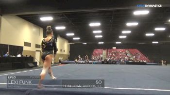 Lexi Funk - Floor, Michigan - Elevate the Stage - Toledo (NCAA)