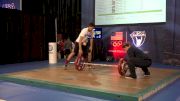 USAW American Open Championships M 77kg G Session Snatch