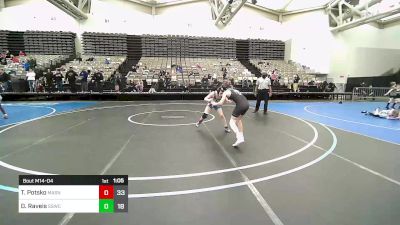 97 lbs Rr Rnd 4 - Thomas Potsko, Mat Assassins vs Dane Raveis, South Side Wrestling Club