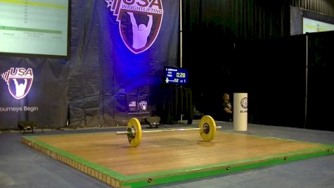 USAW American Open Championships W 53kg C Session Snatch