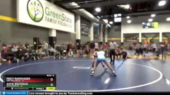 82 lbs Round 1 (12 Team) - Macy Rasmussen, Grit And Grace vs Katie Biscoglia, FEWTeamIowa