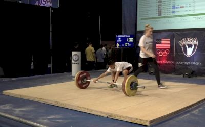 American Open M 85kg H Session Snatch