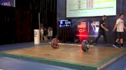 USAW American Open Championships M 77kg G Session Clean & Jerk