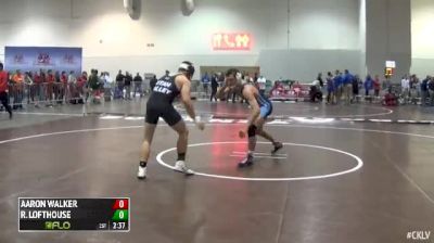 157 Consi of 8 #1 Aaron Walker (The Citadel) vs. Raider Lofthouse (Utah Valley University)