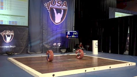 USAW American Open Championships M 69kg B Session Clean & Jerk