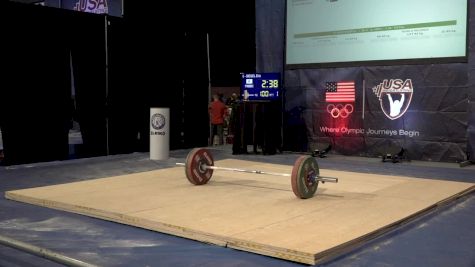 USAW American Open Championships M 62kg B Session Clean & Jerk