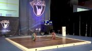 USAW American Open Championships M 69kg B Session Snatch