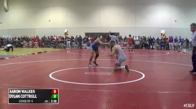 157 Consi of 4 Aaron Walker (The Citadel) vs. Dylan Cottrell (West Virginia)