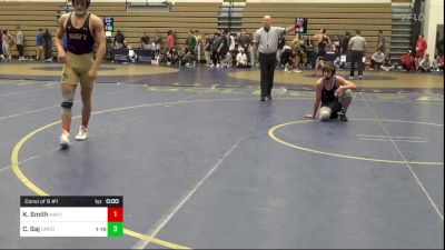 149 lbs Consi Of 8 #1 - Kaemen Smith, Navy vs Collin Gaj, Unrostered