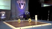 USAW American Open Championships M 56kg A Session Snatch