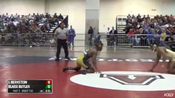 174 3rd Place Jadaen Bernstein (Navy) vs. Blaise Butler (Missouri)