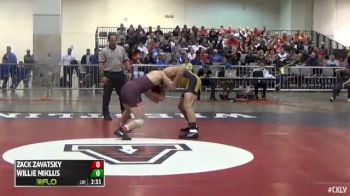 184 3rd Place Willie Miklus (Missouri) vs. Zack Zavatsky (Virginia Tech)