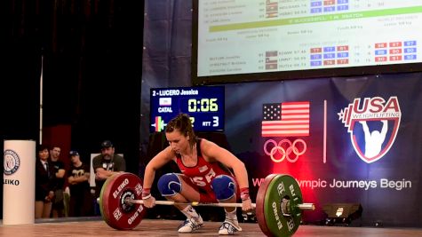 Jessica Lucero New American Record Snatch At 92kg