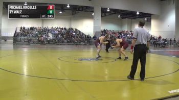 285lbs Finals Michael Kroells (Minnesota) vs. Ty Walz (Virginia Tech)