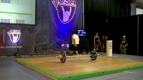 USAW American Open Championships W 48kg A Session Clean & Jerk