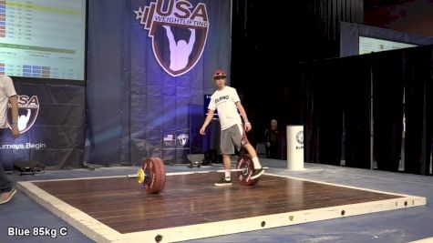 USAW American Open Championships M 85kg Session C Clean & Jerk