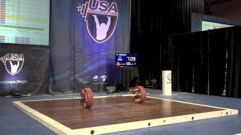 USAW American Open Championships M 94kg Session E Clean & Jerk