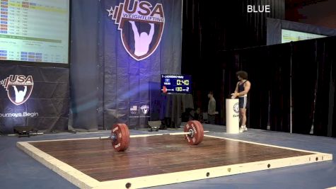 USAW American Open Championships M 77kg Session C Clean & Jerk