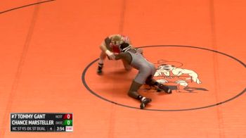 157lbs Match Tommy Gantt (NCST) vs. Chance Marsteller (OKST)