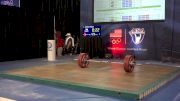 USAW American Open Championships M 77kg Session D Clean & Jerk