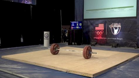 USAW American Open Championships M 94kg Session F Clean & Jerk