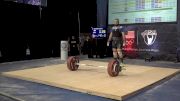 USAW American Open Championships M 85kg Session G Clean & Jerk part 2