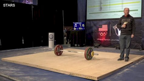 USAW American Open Championships M 85kg Session F Snatch