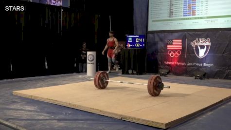 USAW American Open Championships M 85kg Session F Clean & Jerk