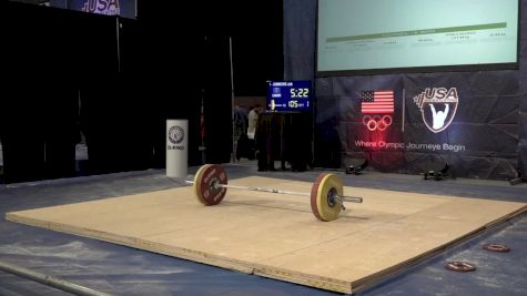 USAW American Open Championships M 94kg Session F Snatch