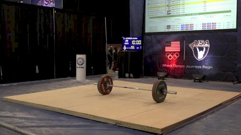 USAW American Open Championships M 85kg Session G Snatch