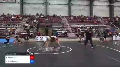 57 kg Consi Of 8 #2 - Benjamin Monn, George Mason vs Jarrett Trombley, Wolfpack Wrestling Club