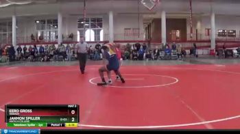 165 lbs Cons. Round 4 - Eero Gross, Wabash vs Jahmon Spiller, Ancilla College