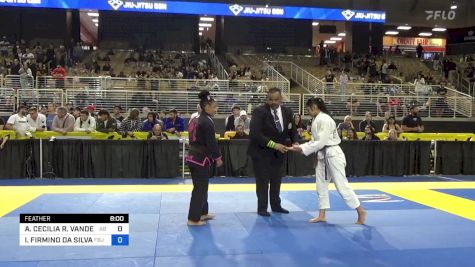 ANESA CECILIA R. VANDERLIPE vs ISABELA FIRMINO DA SILVA 2024 Pan Jiu Jitsu IBJJF Championship