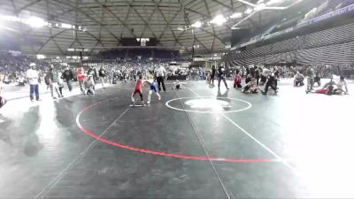 56 lbs Cons. Round 3 - Parker Fish, NWWC vs Andrew Barajas, Moses Lake Wrestling Club