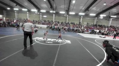 37 lbs Semifinal - Dawson Harrison, Little Warriors vs Xayden Gallardo, Monte Vista Takedown Club