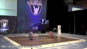 USAW American Open Championships M 105kg Session B Snatch