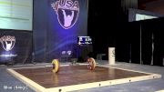 USAW American Open Championships M 94kg Session C Snatch