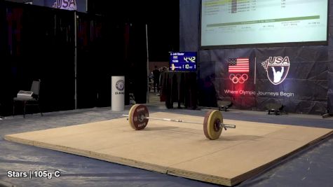 USAW American Open Championships M 105kg Session C Snatch