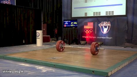 USAW American Open Championships M 85kg Session A Snatch