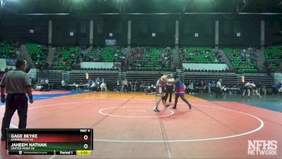 285 lbs Quarterfinal - Gage Beyke, Gardendale Hs vs Jaheem Nathan, Center Point HS