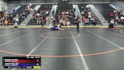 16U-8 lbs Round 3 - Boden White, Immortal Athletics vs Gavin Muller, Caveman Wrestling